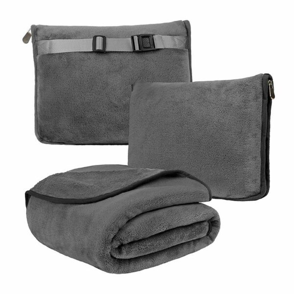 2-in-1 Travelling Airplane Storage Blanket - Image 3