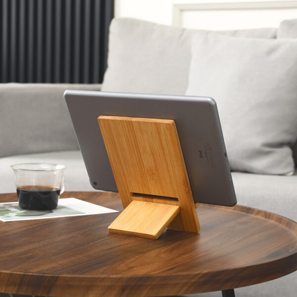 Bamboo Tablet Lazy Phone Holder - Image 3