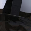 Custom PVC Clear Waterproof Black Tote Bag