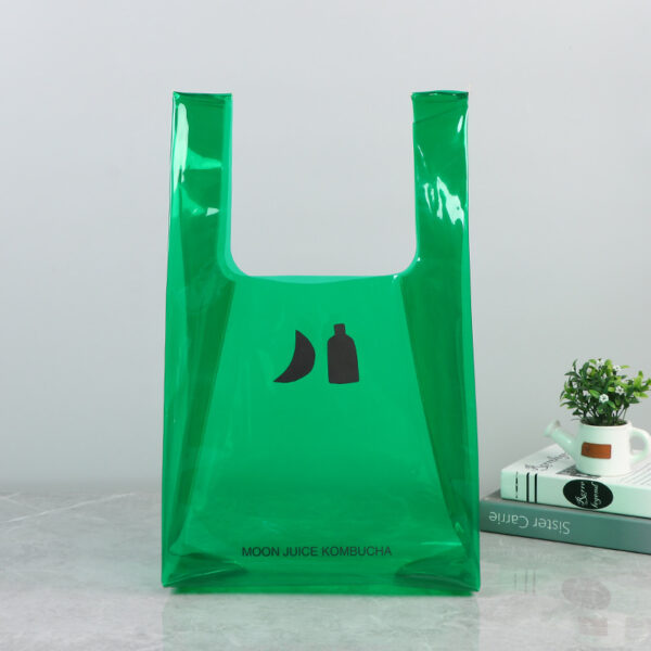Colorful Vest Bag PVC Clear Waterproof Tote Bag - Image 2