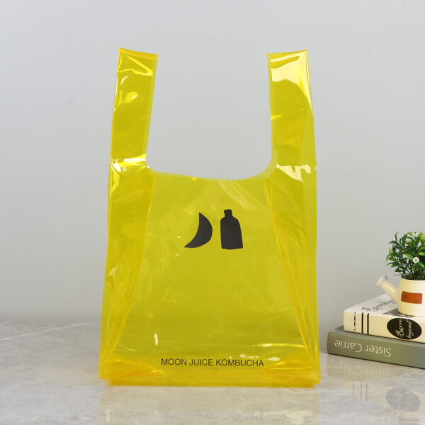 Colorful Vest Bag PVC Clear Waterproof Tote Bag - Image 3