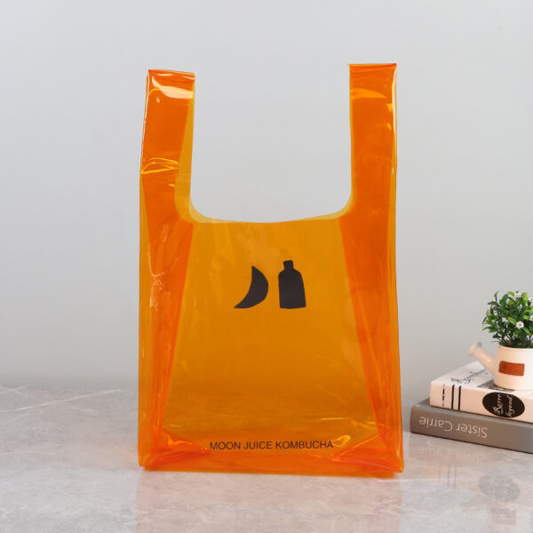 Colorful Vest Bag PVC Clear Waterproof Tote Bag - Image 5