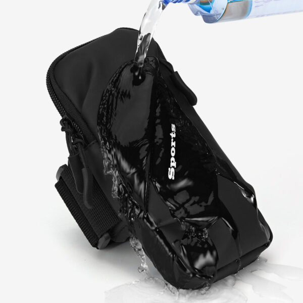 Custom Crossbody Mobile Phone Arm Bag Thin Wrist Handbag - Image 6