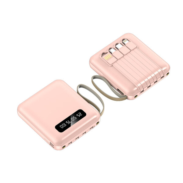 Digital Display Lanyard 5000mAh Portable Power Bank - Image 2