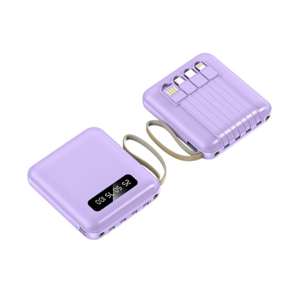 Digital Display Lanyard 5000mAh Portable Power Bank - Image 3