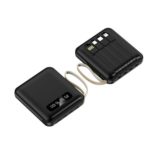 Digital Display Lanyard 5000mAh Portable Power Bank - Image 4
