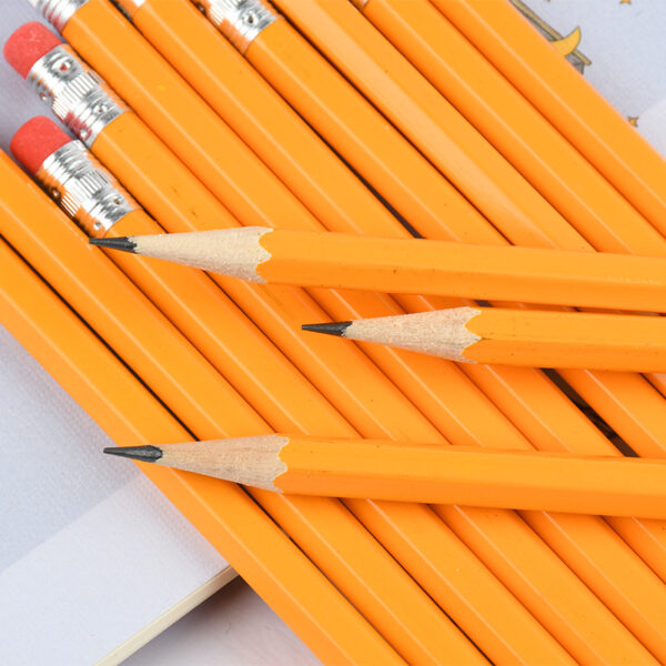 Hexagonal Wooden Graphite Pencil - Image 2