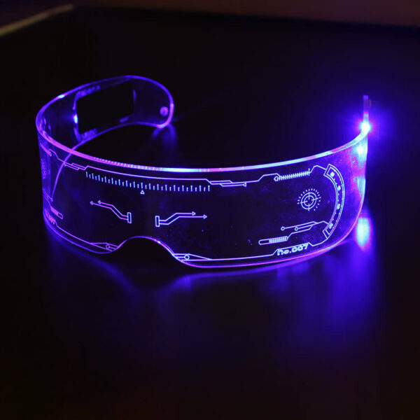 Colorful LED Light-emitting Technology Glasses - Image 4