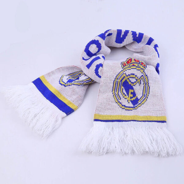 Custom Knitted Woven Scarf with Tassel - Image 2