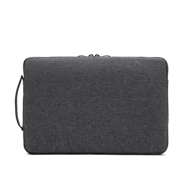 Oxford Fabric Multi-Pocket Fleece Laptop Sleeve - Image 2