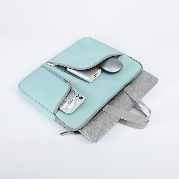 Neoprene Multi-Pocket Zippered Laptop Sleeve - Image 2
