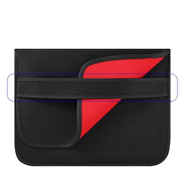 Simple Flip Cover Dive Material Laptop Sleeve - Image 2
