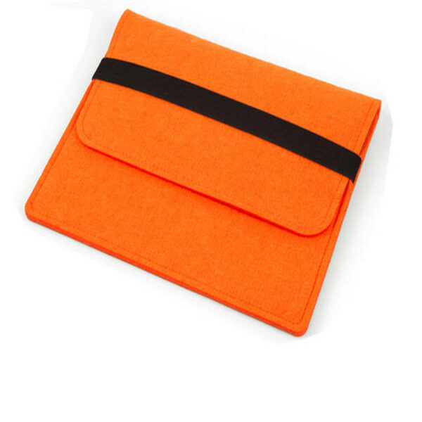 Felt Fabric Strap Large Size Laptop Sleeve - Image 2