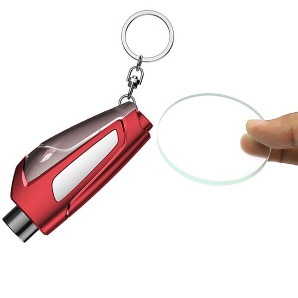 Car Safety Hammer Keychain - Image 2