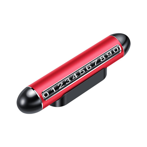Car 4-in-1 Magnetic Safety Hammer with  Parking Number Plate