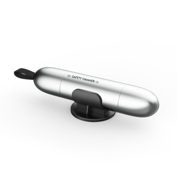 Capsule-Shaped Quick Window-Breaking Safety Hammer - Image 2