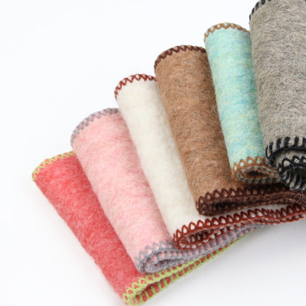 Fringe-Edged Narrow Long Scarf - Image 2