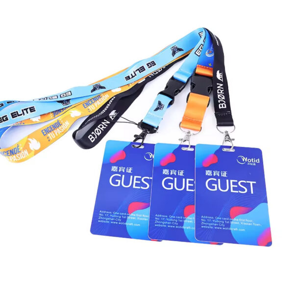 Customized Logo Neck Lanyard - Image 2