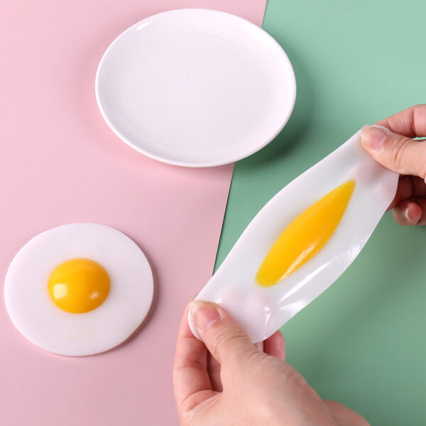 Fried Egg Squishy Stress Ball