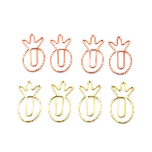 Electroplating Pineapple Metal Paperclips
