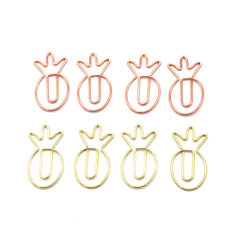 Electroplating Pineapple Metal Paperclips