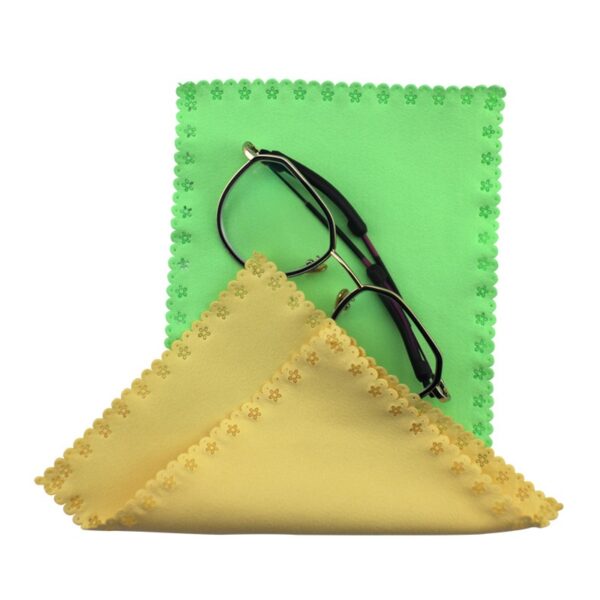 Double-sided Velvet Lace Eyeglass Cloth - Image 2