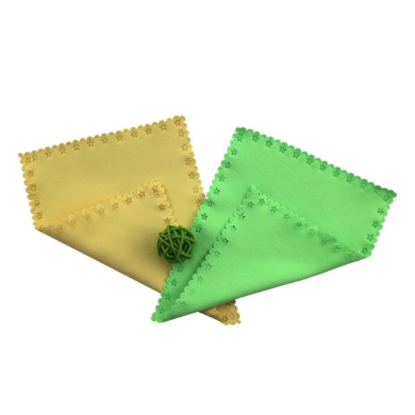Double-sided Velvet Lace Eyeglass Cloth - Image 3