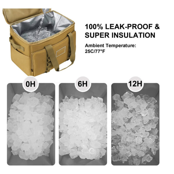 Foldable Large Capacity Portable Cooler Bag - Image 3