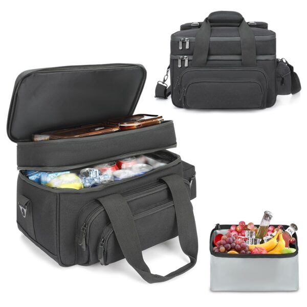 Multi-functional Foldable Large Capacity Portable Cooler Bag