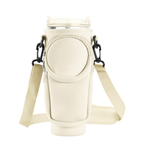 40oz Water Bottle Carrier Bag with Phone Pouch - Image 3