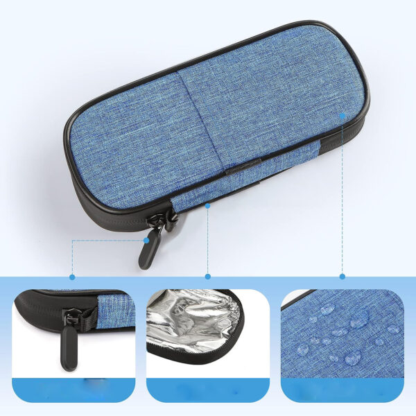 Diabetic Medication Organizer with Ice Packs - Image 2