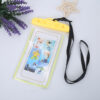 Custom Fluorescent Clear PVC Cell Phone Pouch - Image 4