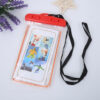 Custom Fluorescent Clear PVC Cell Phone Pouch - Image 5