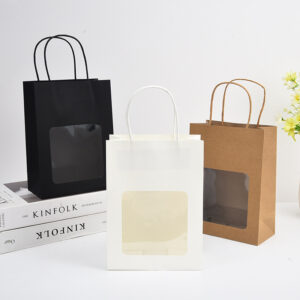 Gift Open Window Paper Bags