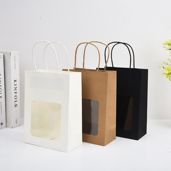 Gift Open Window Paper Bags