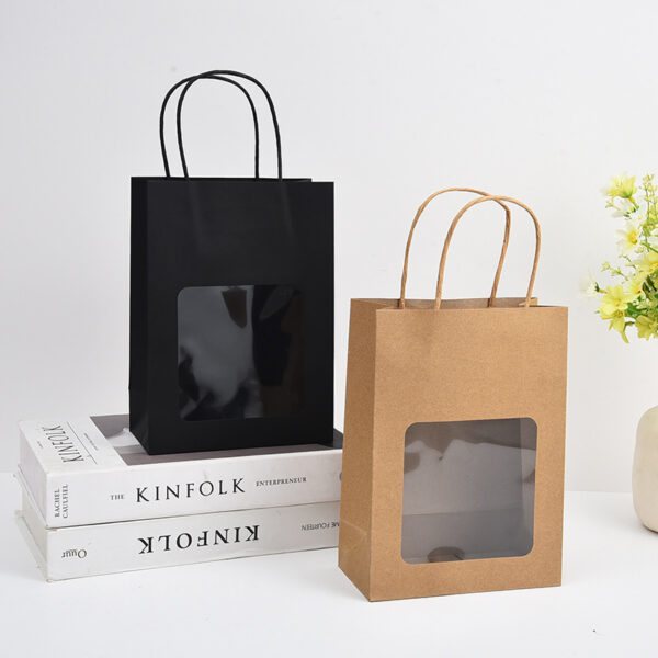 Gift Open Window Paper Bags