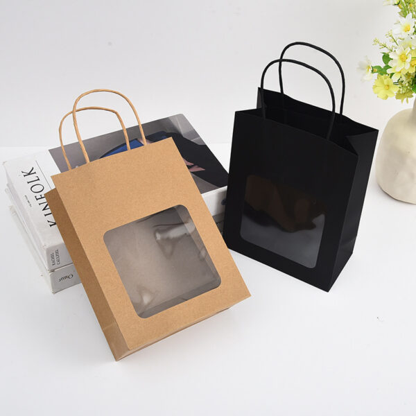 Gift Open Window Paper Bags