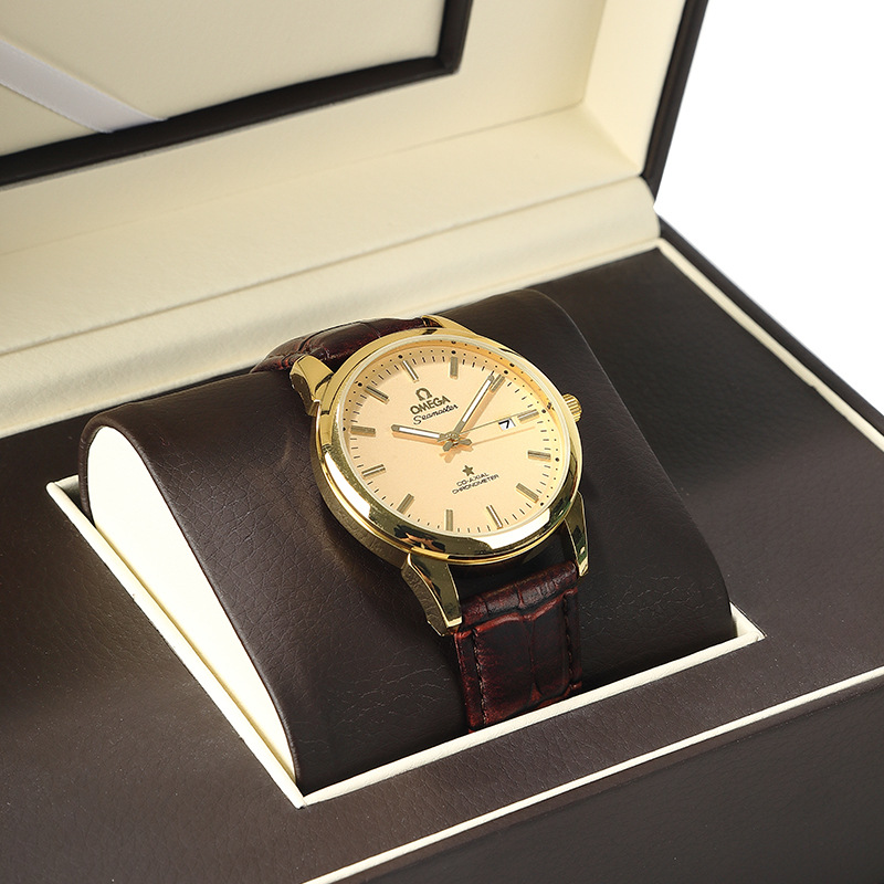 PU Right Angle Flap Watch Gift Box