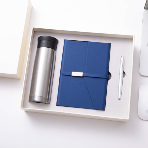 Water Bottle-15oz & Pen & Notebook Gift Set