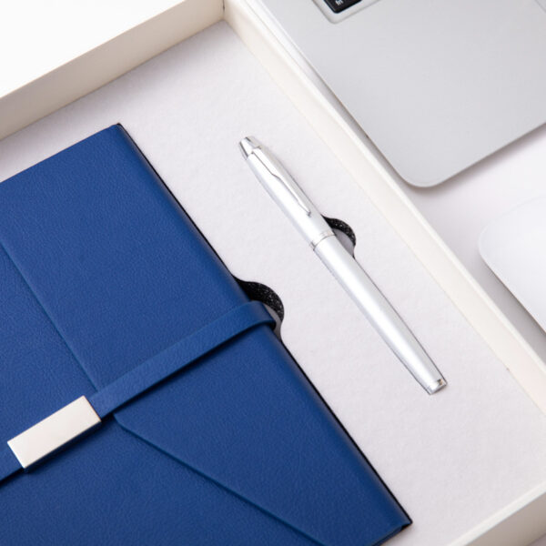 Water Bottle-15oz & Pen & Notebook Gift Set