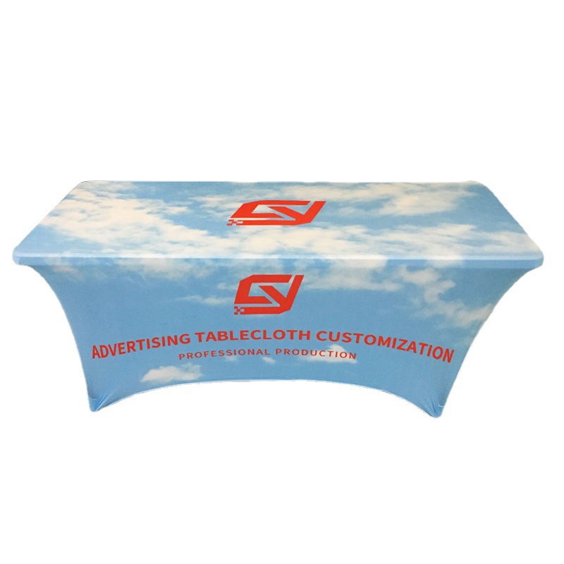 Custom Tablecloth 8 ft Full Color