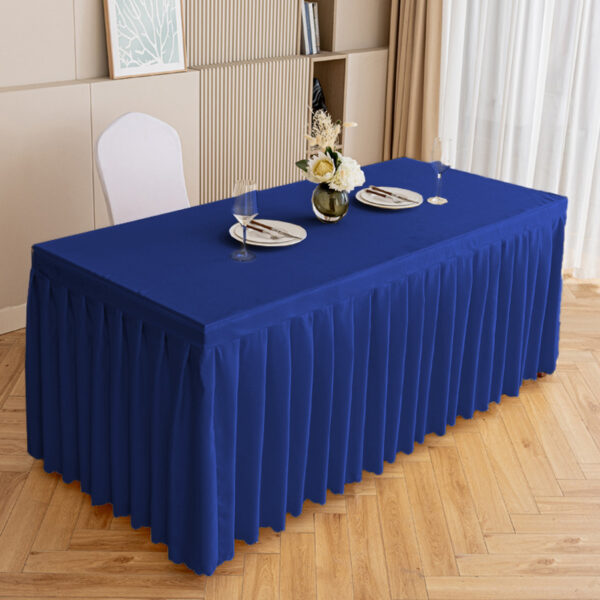 Rectangular Dustproof Conference Table Skirt Cover