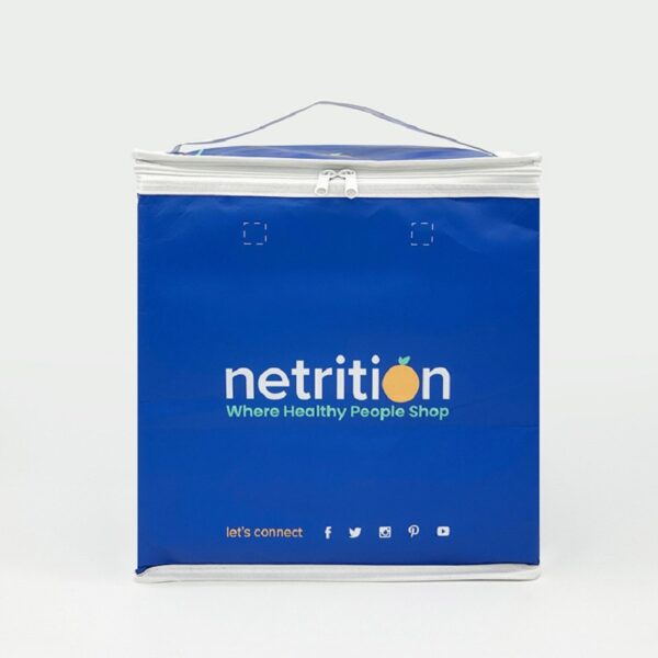 One-Color Printed Non-Woven Insulated Bag with Custom Logo