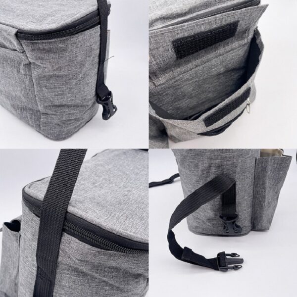 Stylish Insulated Lunch Bag with Adjustable Strap