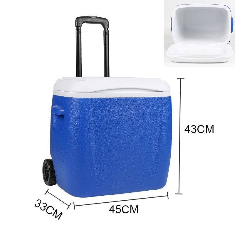 Pull-Handle Insulated Cold Storage Box 28L