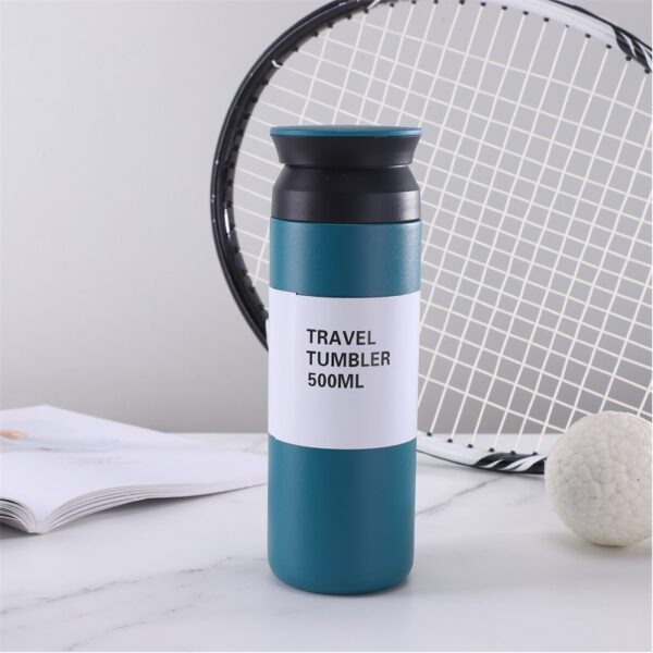 16 Oz. Stainless Steel Vacuum Bottle Travel Coffee Bottle