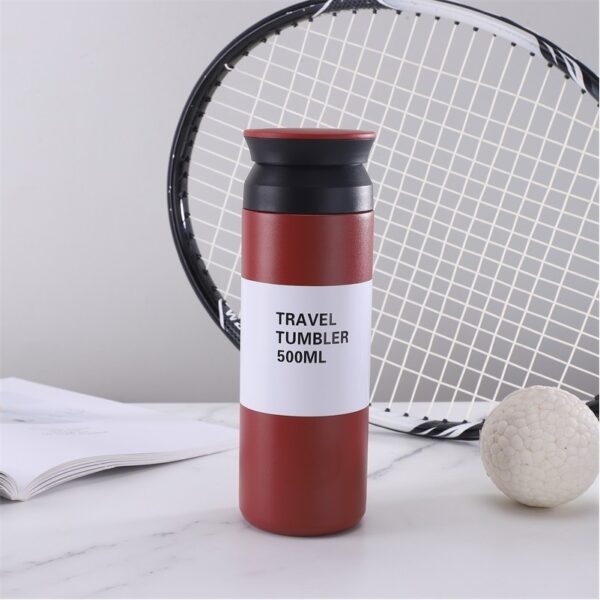 16 Oz. Stainless Steel Vacuum Bottle Travel Coffee Bottle