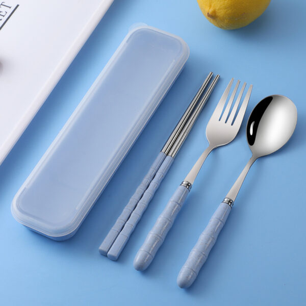 Wheat Straw Portable Tableware Set