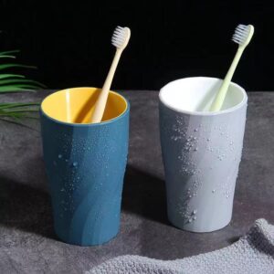 Thickened Double Layer Mouthwash Mug 12OZ