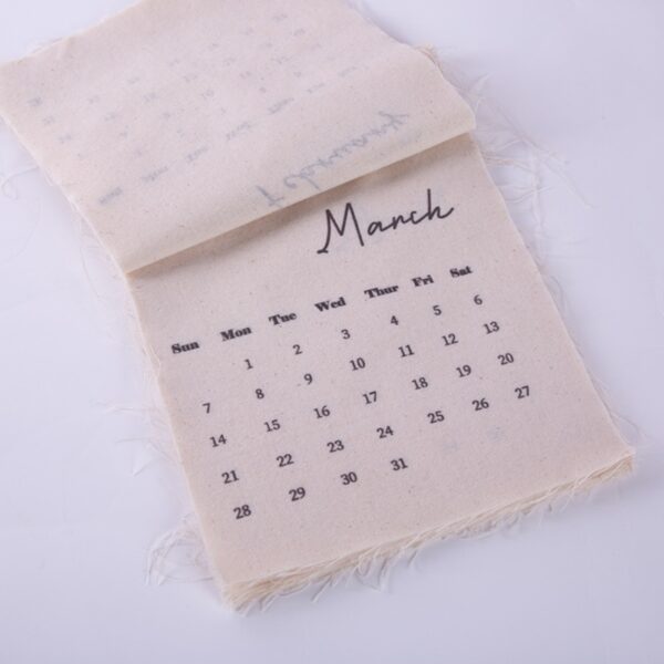 Hooked Color Printed Villi Calendar - Image 2